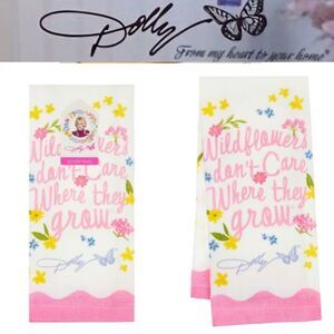 Dolly Parton "Wildflowers Don't Care Where They Grow", Kitchen   Towel